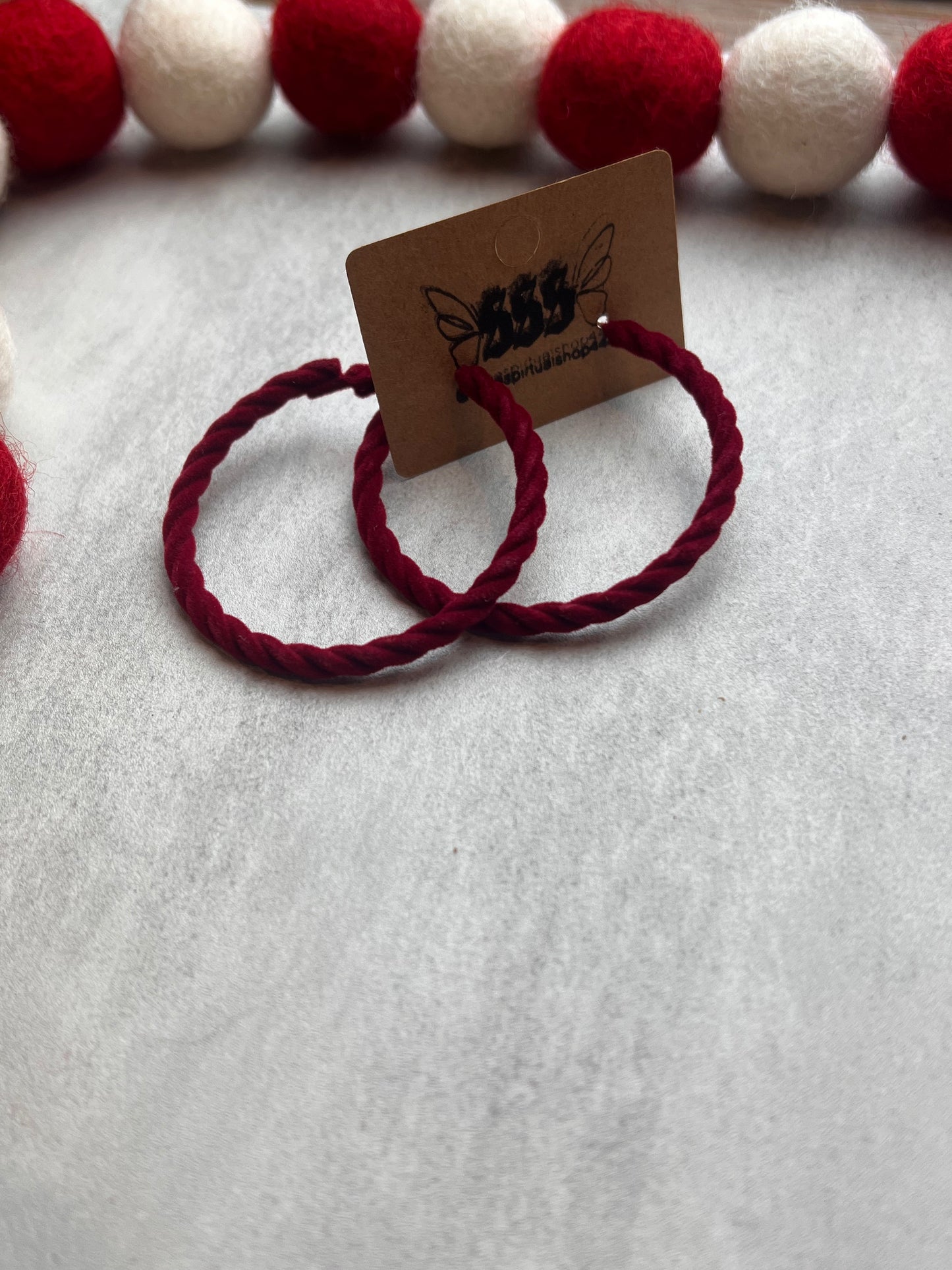Velvet Hoops