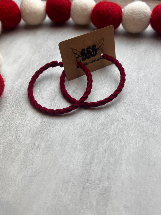 Velvet Hoops