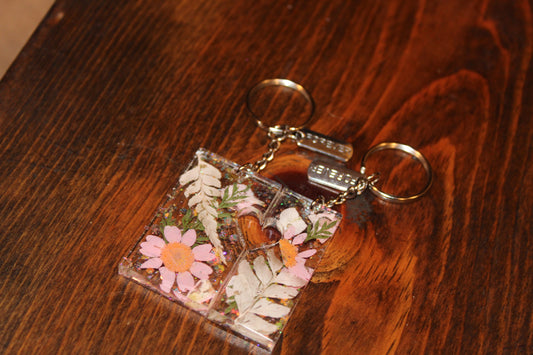 Resin Forever keychain