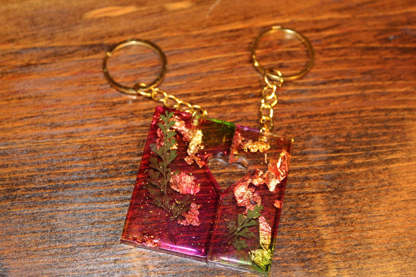 Resin Forever keychain