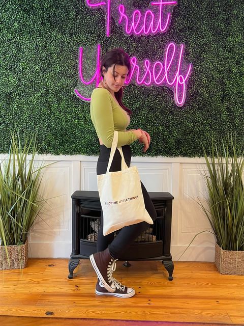 Enjoy The Little Things Tote